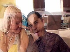 Zayannah Pulls Down Pants And Grabs Landlord's Mouth