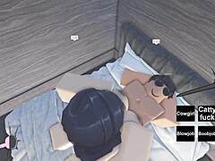 Slutty Roblox Girl Gets Fucked