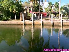 Ginger Dyke Queens Babe In Kitchen Threeway