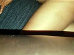 fucking my husband at the adult store with tight pussy riding