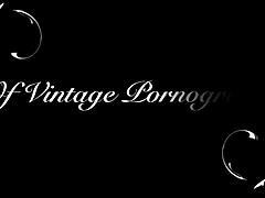 Vintage bestemor blir med i tabu firer i retro orgie setting