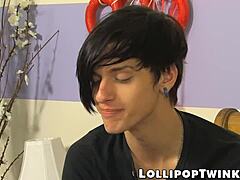 Twinks Colby London and Jae Landen Start with Blowjob Before Intense Anal Fuck and Cumshot