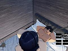 Slutty Roblox Girl Gets Fucked