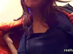 Charming Czech kitten teased in the mall, then penetrated in pov with monster cock action! 😜