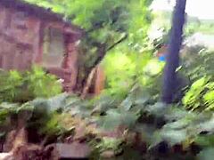 Cool chicken feeding station tattoo idea