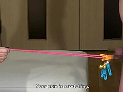 นางญี่ปุ่นฝึกสอนทาสอย่างเข้มงวดเพื่อป้องกันการแข็งที่ไม่ต้องการผ่านการฝึกหนัก