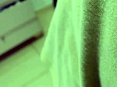 enteada arrives home tipsy from funk party as stepdad uses sex toy for amateur anal assfucking