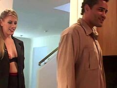 slutty milf moves into new home and gets fucked hard