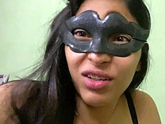 I call my ex while my new latina partner fucks me in role play 😈