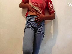 Hot teen 18+ begs for hard interracial fuck and creampie in pussy