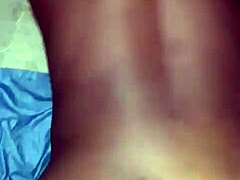 Olamay's hard doggy fuck, bent over in underwear, tattoos on display.