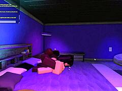 She begged for my monster cock to wreck her insides like in Roblox Studio... intense BDSM session!