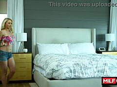 natural sexy big tit blonde teen 18+ seduces her friend and sucks him dry - katie morgan max fills 😘