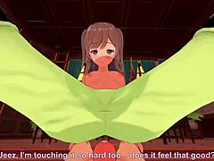 Girl Sneaks Into Office, Boss Believes It's A Dream.