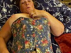 Granny Carmen Tempts with Bbw Curves, Leading to Close-Up Pov Creampie in Mature Milf Reality Orgasm