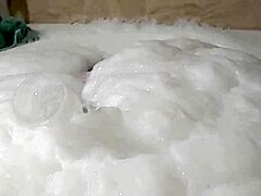 Cyno models cosplay costumes in solo bubble bath adventure