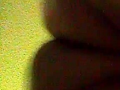 Quickie fucking in living room, bent over doggystyle?