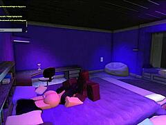 She begged for my monster cock to wreck her insides like in Roblox Studio... intense BDSM session!