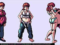 哇，动漫孕妇肚子膨胀，2019年9月