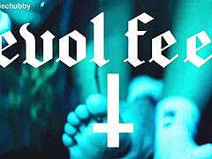 Detailed Tickling of Feet and Pussy Play with Lesbian Friend