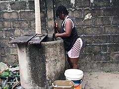 she just had to fuck those two big dicks in the hood