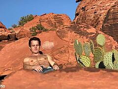 outdoor anal masturbation with assfucking