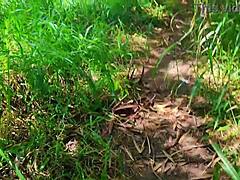 i climbed the trail and found a cafuçu jerking off, then joined the orgy with assfucking, handjobs, cum in mouth, and bareback fetish fun