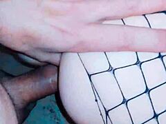 Does this wife in stockings crave rough hard sex?