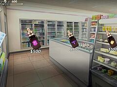 Kissing Succubus Boss with Big Tits Cunilingus Massage