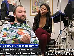 minnie rose's face blasted with cum after blowjob