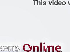 Beautiful blonde student interacts with her teacher in college