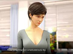 university of problems 94 with cute curvy girl in outfit.