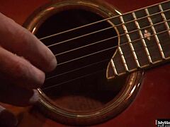 Beautiful redhead in ecstasy