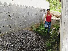 Busty Perverted Boss Seduces Old Employee Hard