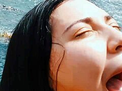 Risky blowjob in nature with wife 😍