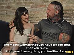 i love how inked beau rides brunette hard for xxx action every time