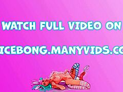 Mj gives spiderman a blowjob then alicebong fucks her pussy 😍