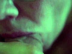 Dissolute Woman Sucks Cock, Swallows Cum Passionately