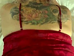 Doggystyle white slut takes anal creampie