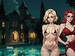 college of mysteria 15 huge boobs blowjob