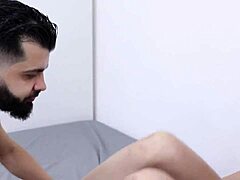 Skinny Brunette's First Time Ass Fucking With Deepthroat