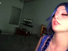 Whoa, babysitter Xoe Grimm rides Seth Brogan cowgirl style in lingerie to keep her job! 😈