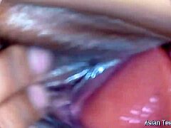 Watching huge dick fuck giant pussy through spy eyes 😍