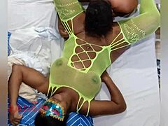 Latina woman enjoys Carnival 2025 with natural big tits.