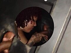 Bold BBW Safada In Gloryhole Action!