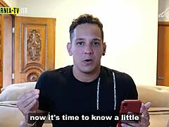 Brazilian Queen Caught Eating Pussy on TV Set