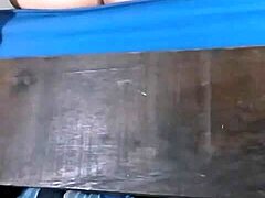 Asian Yoga Milf Slips And Falls On Clients Hardon Rough!