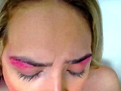 Boys lick jasmines pussy with sensual fingering until massive orgasm