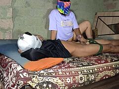 Is This Step Sister's Sex Video With Indian Desi Girl In The Garden?