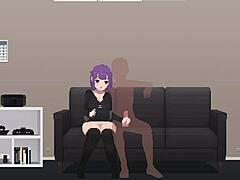 Passive girl with big natural tits gets fucked in all holes by monster cocks